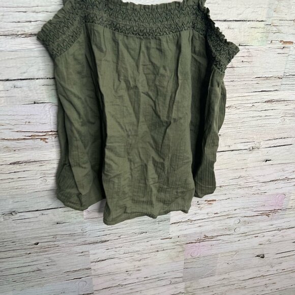 Banana republic green tank top size medium - Picture 2 of 7